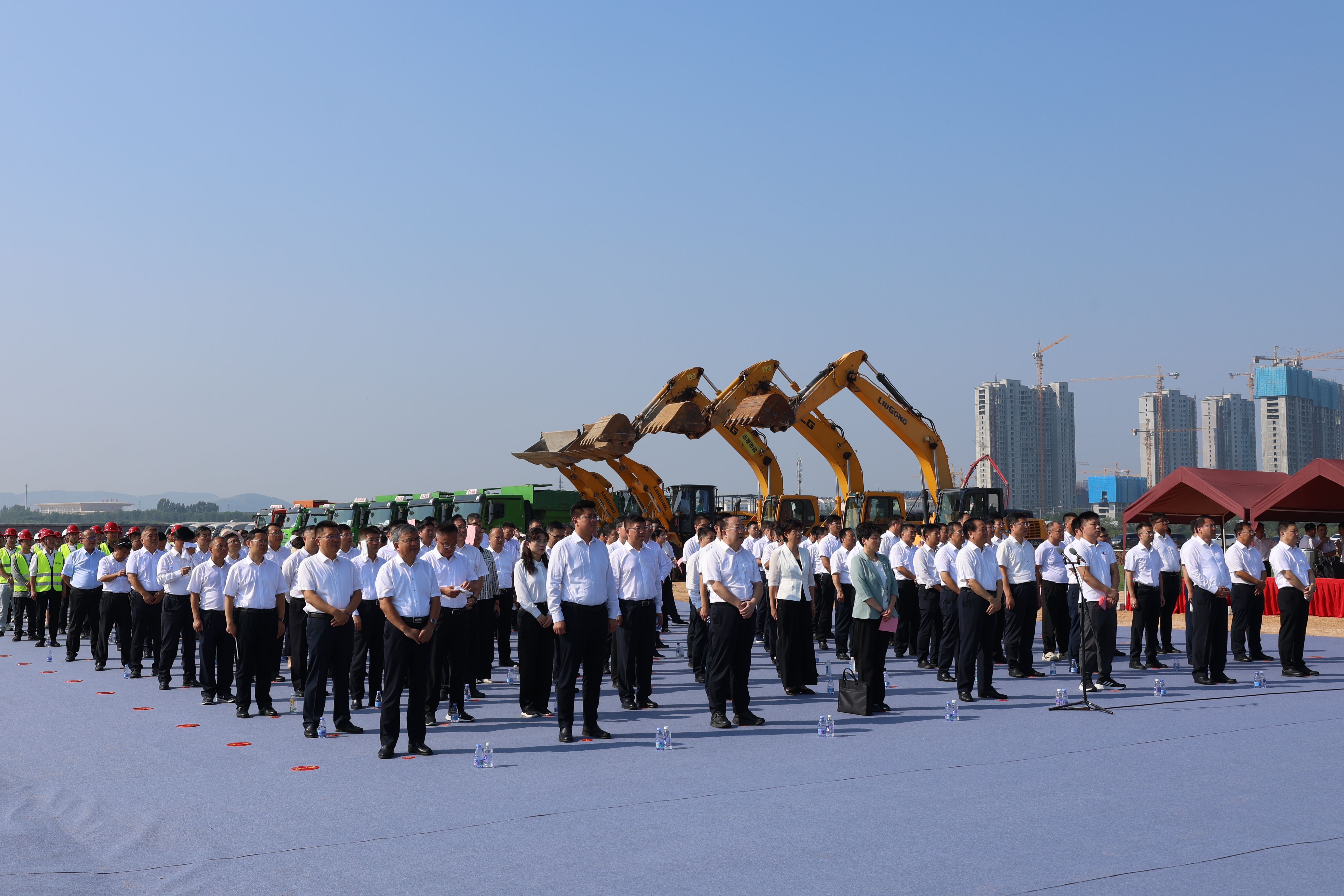 2024年秋季枣庄市高质量发展重大项目建设现场推进会在信华宝得机床产业园项目召开